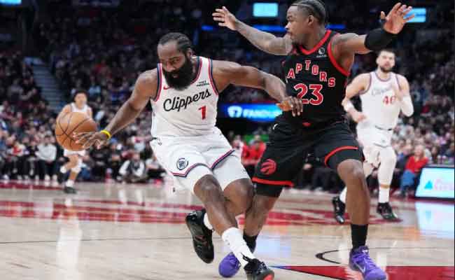 NBA : Les Clippers renversent les Raptors en prolongation et enchaînent cinq victoires