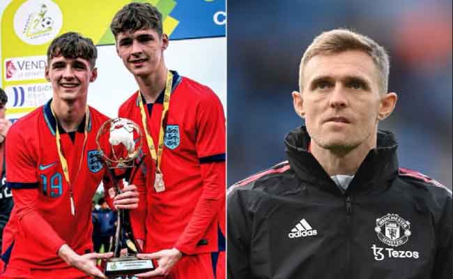 Manchester United : Darren Fletcher entretient le flou sur l’avenir de ses jumeaux en équipe première