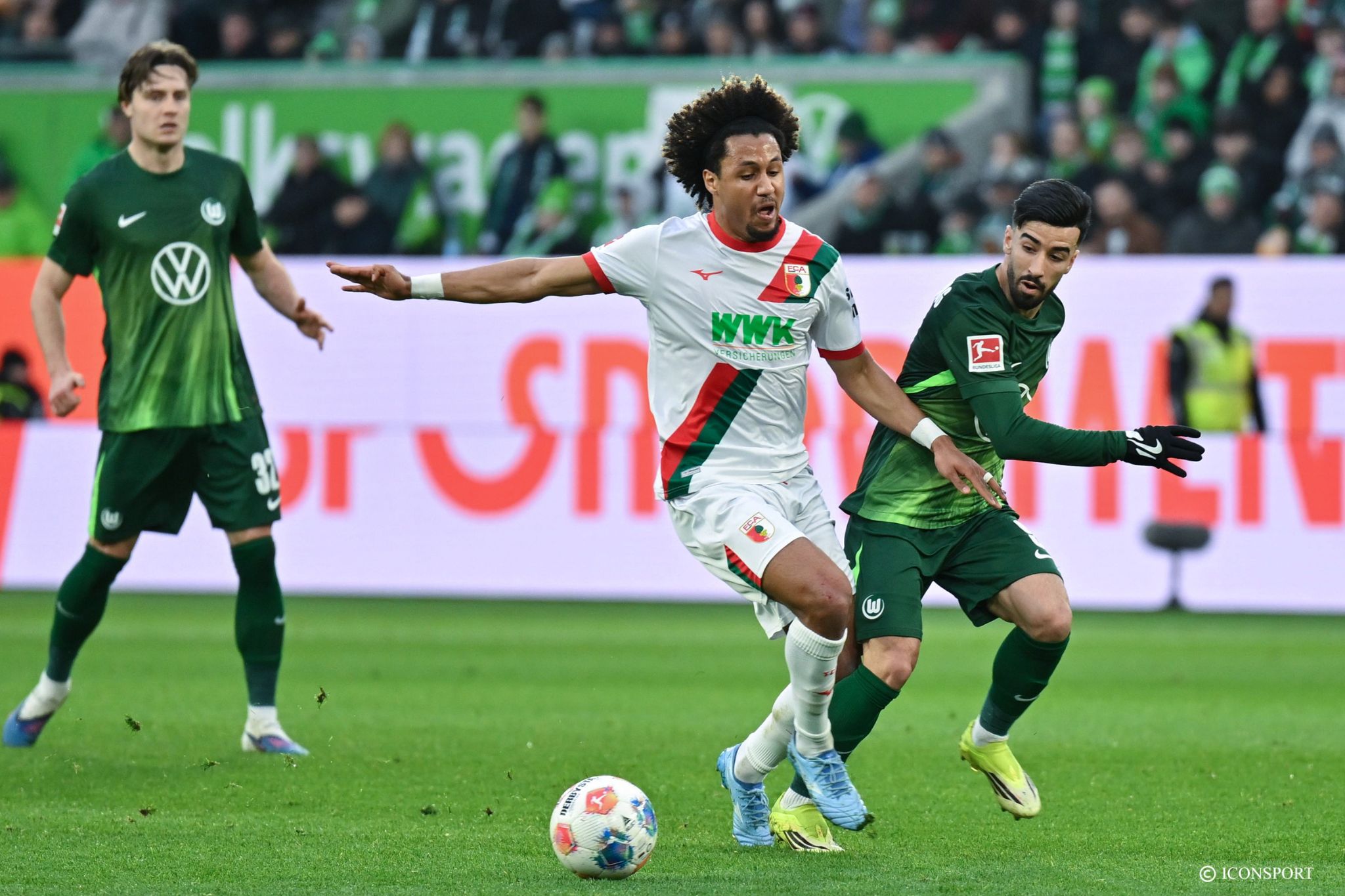 Blessure au visage pour Amoura : sortie sur civière et revers cruel 3-2 pour Wolfsburg