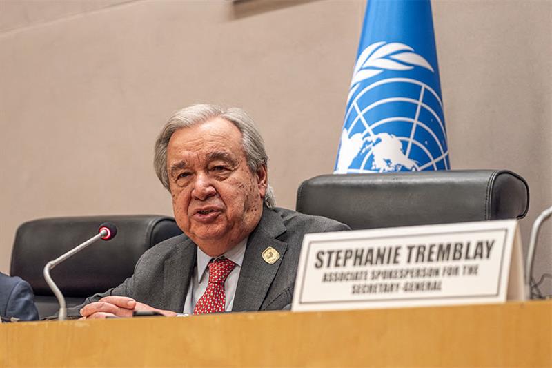 Guerre au Soudan : Guterres avertit les parrains des deux camps et presse pour un cessez-le-feu immédiat