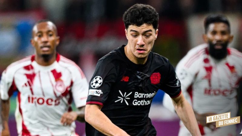 Ibrahim Maza inquiète : nouvelle blessure au genou pour le milieu du Bayer Leverkusen