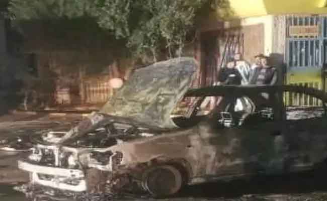 Incendie à Illizi : un véhicule prend feu dans une station-service du centre-ville