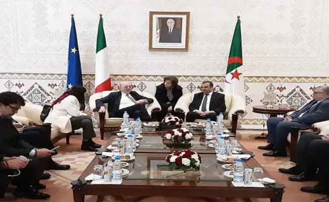 Le ministre italien de l&rsquo;Environnement Gilberto Pichetto Fratin en visite à Alger