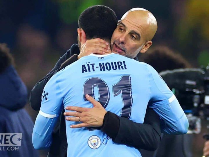Pourquoi Rayan Aït‑Nouri n’a pas joué avec le Manchester City face au Real Madrid ?