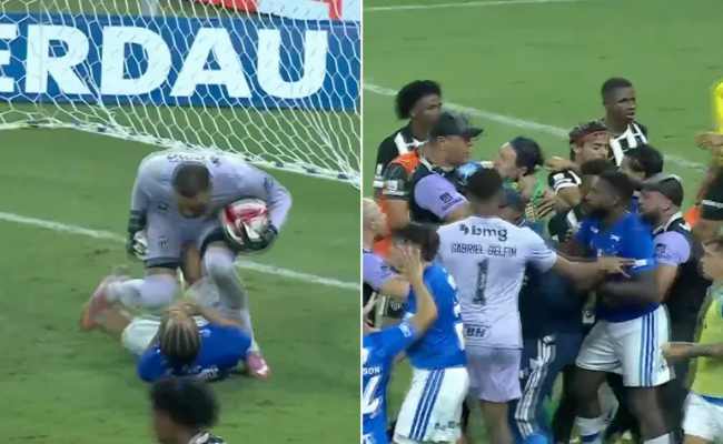 Brésil : 23 expulsions lors de la finale chaotique du Campeonato Mineiro 2026
