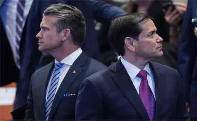 Drones non identifiés survolent Fort McNair : alerte autour de Rubio et Hegseth