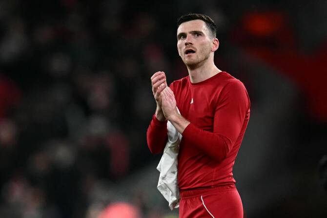 Le capitaine écossais Andy Robertson tourne la page à Liverpool après 9 ans de loyauté