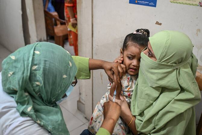 Bangladesh : 194 enfants morts, la rougeole progresse à un rythme alarmant