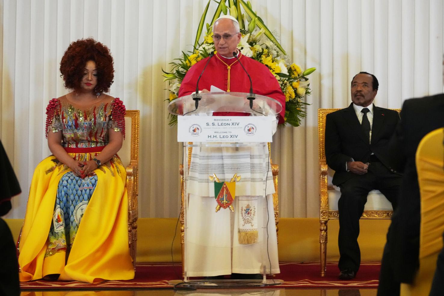 Cameroun : Le pape Léon XIV appelle fermement à rompre avec la corruption devant Paul Biya