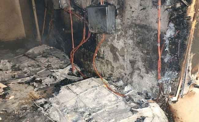 Aïn El Turk : 6 blessés dans l&rsquo;incendie de compteurs électriques d&rsquo;un immeuble