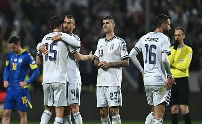 L’Italie absente pour une troisième Coupe du monde consécutive après sa défaite aux tirs au but face à la Bosnie