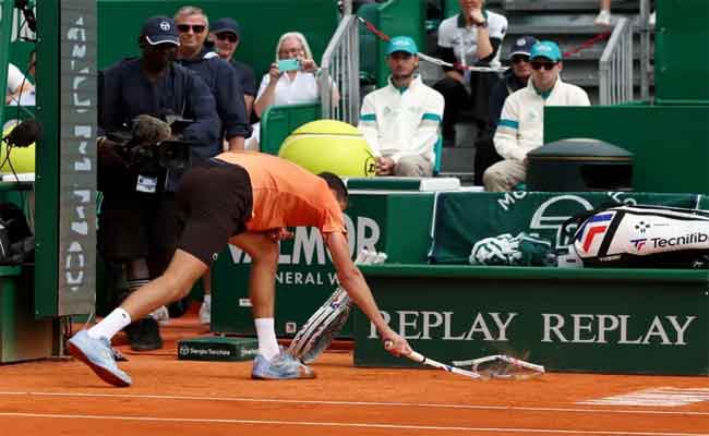 Medvedev écrabouillé par Berrettini : un double bagel historique et des raquettes en miettes à Monte-Carlo