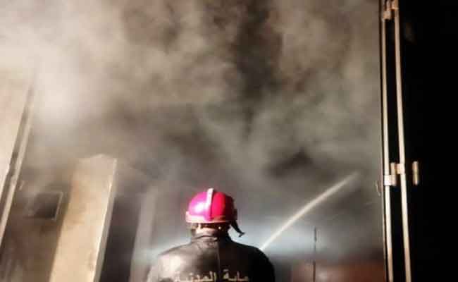 Rouïba : Une femme périt dans l&rsquo;incendie d&rsquo;un garage