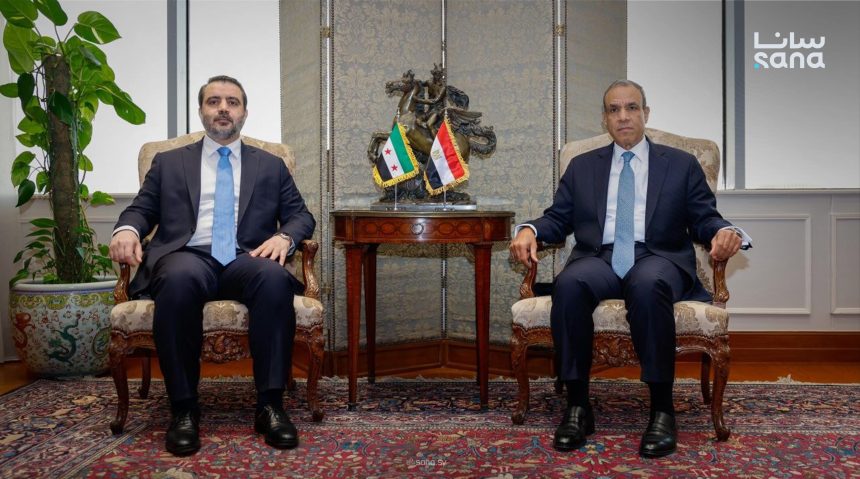visite d’Asaad al-Chaibani au Caire : un rapprochement historique syro-égyptien, plus d’une décennie de rupture