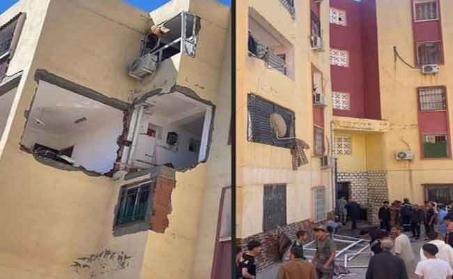 Bordj Bou Arréridj : 5 blessés dans l&rsquo;explosion de gaz d&rsquo;un appartement au quartier Boumergued