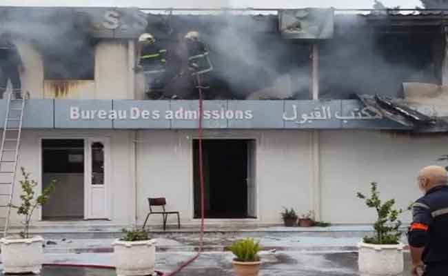 Kouba : Un incendie se déclare à l’hôpital Bachir Mentouri, le ministre de la Santé sur les lieux