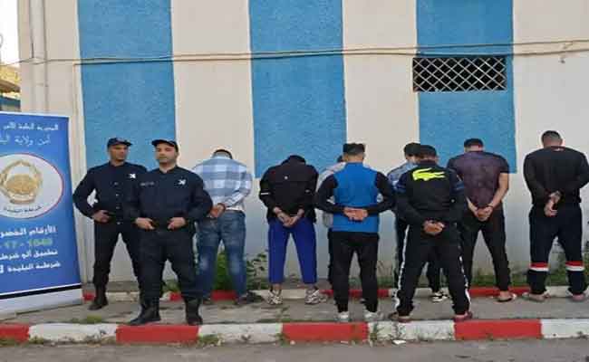 Blida : La police d&rsquo;Ouled Yaïche élucide un homicide en 24 heures et arrête 10 suspects, dont le meurtrier présumé