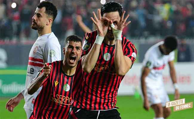 CAF CC : USMA – Zamalek (1-0) — Khaldi fait chavirer le 5 Juillet et offre un précieux avantage aux Rouge et Noir