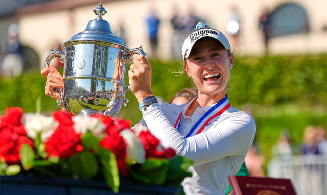 Golf : Nelly Korda remporte l’US Open féminin et confirme son statut de numéro 1 mondiale