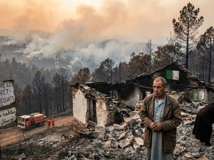Incendies en Algérie : l&rsquo;État brandit la thèse du sabotage pour masquer son incurie logistique
