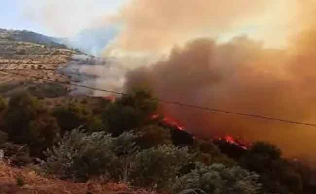 Décès d&rsquo;un volontaire dans les incendies à Beni Mouhli, Béni Ourtilane (Sétif)