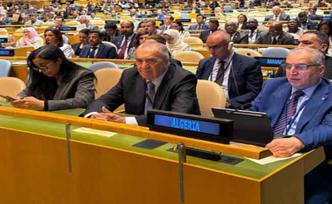 Participation de l&rsquo;Algérie aux travaux de la session annuelle du Forum politique de haut niveau sur le développement durable