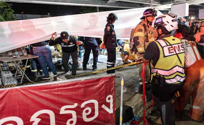 Thaïlande : un incendie meurtrier dans un bar de Bangkok fait au moins 27 morts et des dizaines de blessés