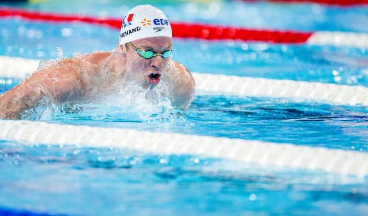 Léon Marchand décroche son premier titre européen sur 200 m papillon