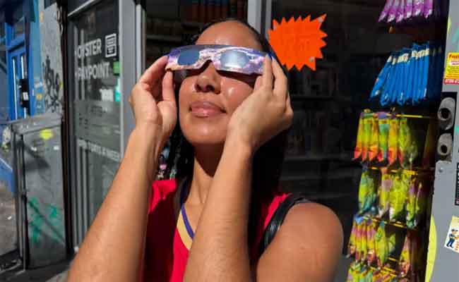 Éclipse solaire : ruée sur les lunettes de protection au Royaume-Uni