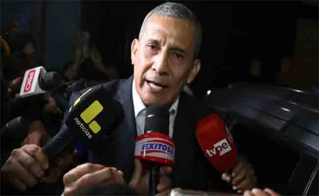 Pérou : l&rsquo;ancien président Ollanta Humala libéré après l&rsquo;annulation de sa condamnation pour corruption