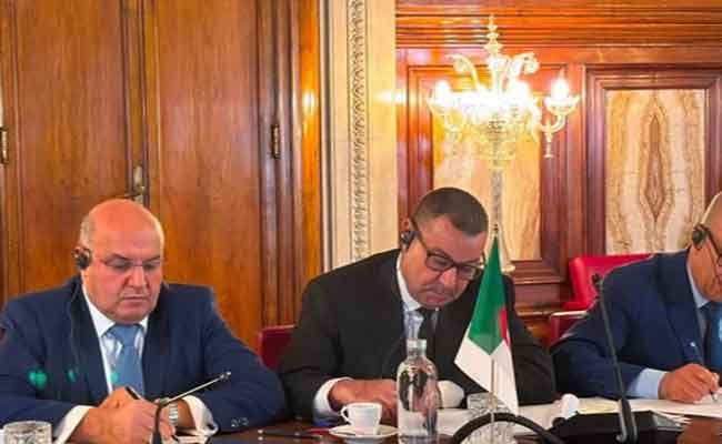 Saïd Sayoud s&rsquo;entretient avec son homologue italien à Rome