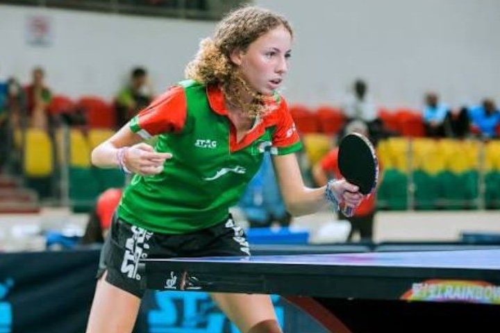 Tarente 2026 : La jeune pongiste algérienne Jad Morice stoppée en 1/16es de finale par l’expérimentée Hend Zaza