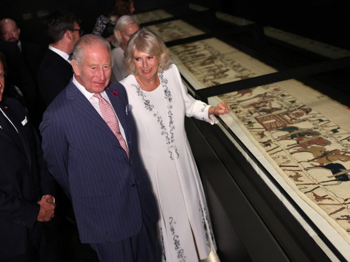 La Tapisserie de Bayeux exposée à Londres : Macron et Charles III célèbrent l’amitié franco-britannique