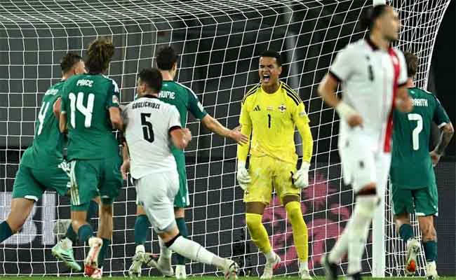 Ligue des nations : Kvaratskhelia manque son penalty, la Géorgie battue au bout du temps additionnel