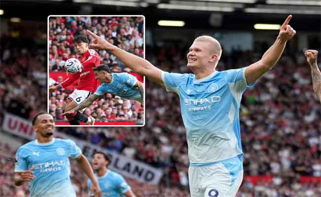Derby de Manchester : le VAR reconnaît une erreur, le but victorieux de Haaland aurait dû être annulé
