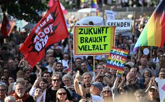 Allemagne : mobilisation massive pour empêcher l’extrême droite d’accéder au pouvoir