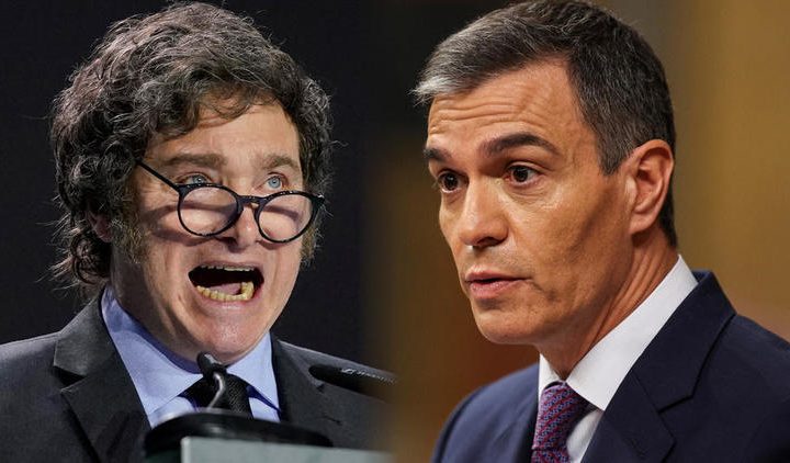 Javier Milei qualifie Pedro Sánchez de « dictateur », de « voleur » et de dirigeant « corrompu »