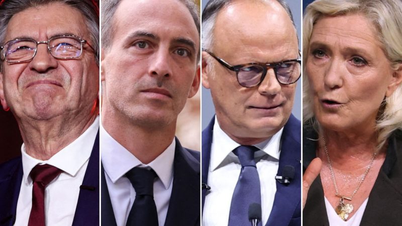 Présidentielle française 2027 : Marine Le Pen en tête, Philippe, Glucksmann et Mélenchon au coude-à-coude