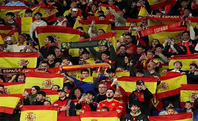 Chants islamophobes contre l’Égypte : la FIFA inflige une amende à l’Espagne et ordonne la fermeture partielle des tribunes