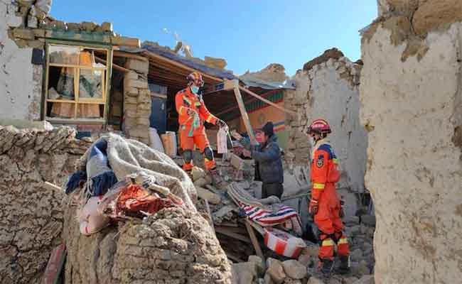 Le plus violent séisme de ces cinq dernières années a frappé le Tibet, faisant au moins 16 morts et 32 blessés