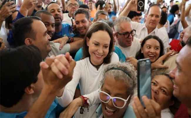 Venezuela : l’opposante María Corina Machado rentre au pays après plus de dix mois d’exil
