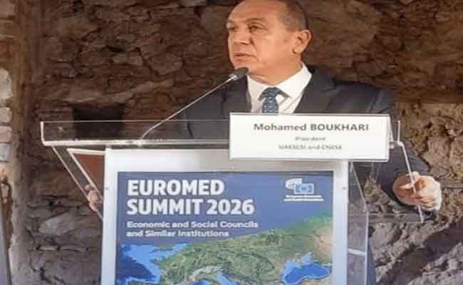 Participation de Boukhari au Sommet Euromed 2026 des Conseils économiques et sociaux et institutions similaires à Lisbonne
