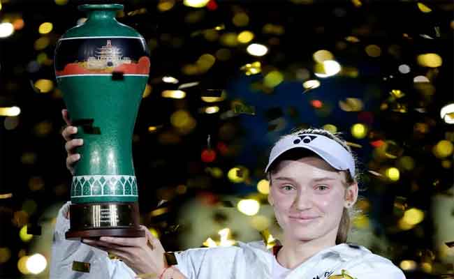 Tennis :Rybakina conserve sa couronne à Ningbo et vise le sommet mondial